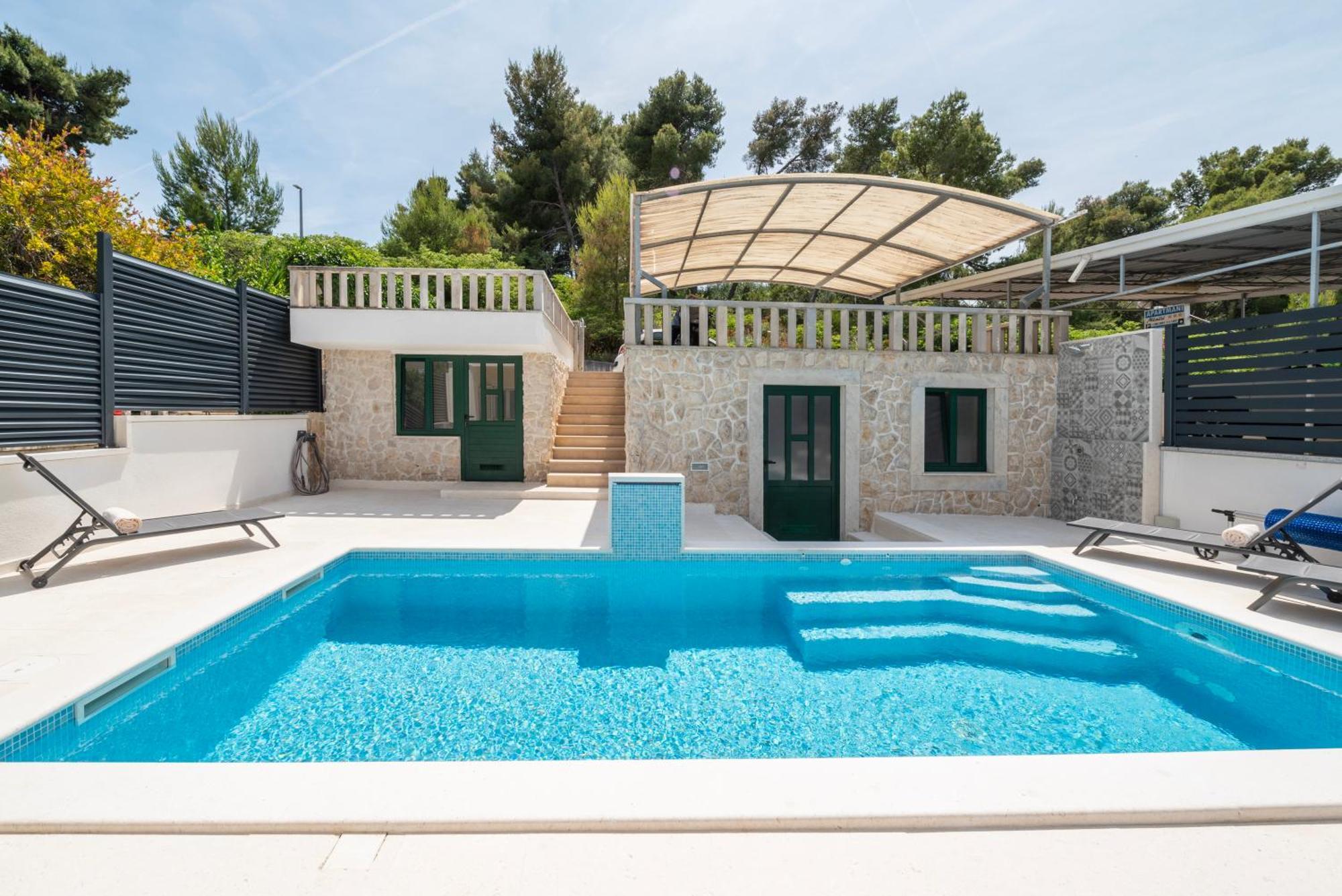 Lavanda Residence With Heated Pool Trogir Split Donji Okrug  ภายนอก รูปภาพ